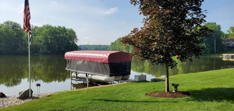 Boat Lift Canopy for Grambel Frame - Boat Lift Canopy