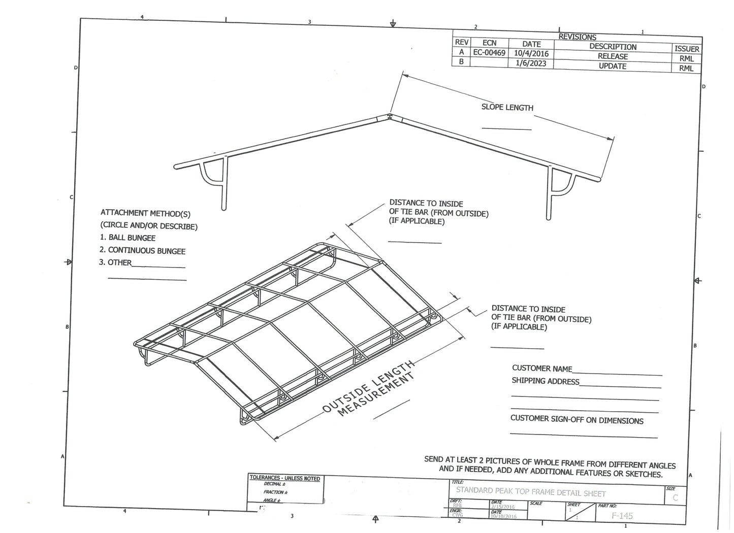 Boat Lift Canopy for Peaked Tower Frame